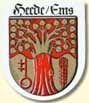 Antiguo escudo de Heede